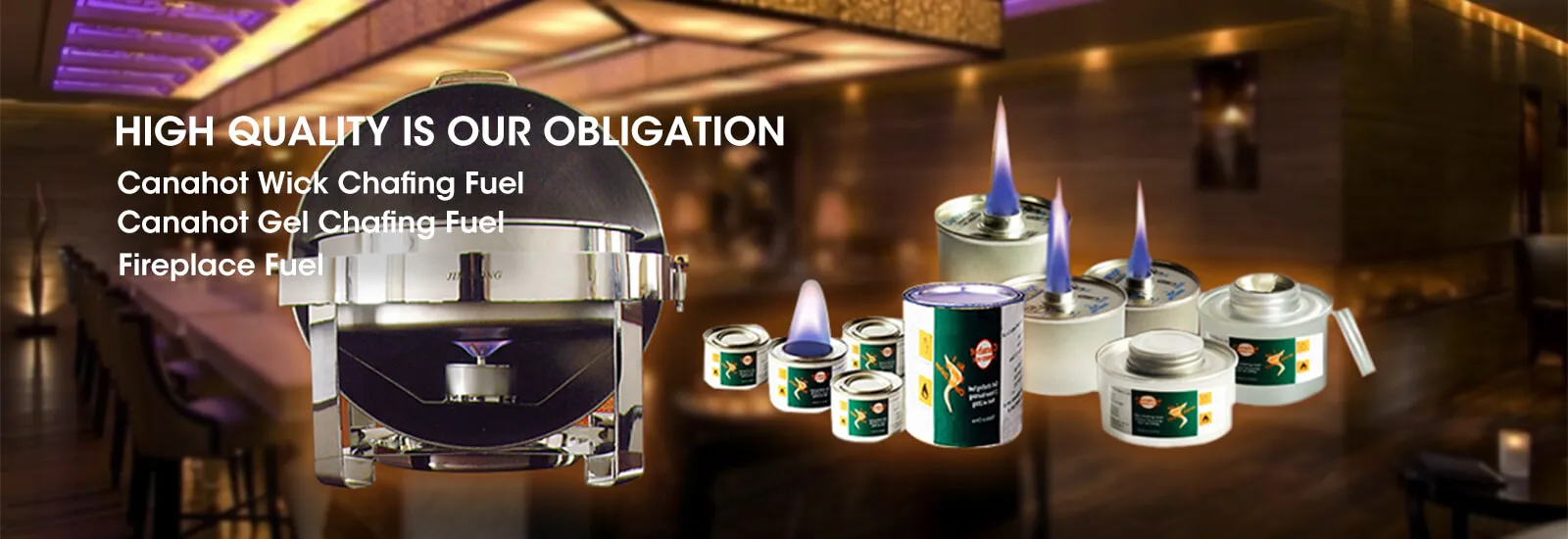 Wick Chafing Fuel-The Safest Fuel For Buffet